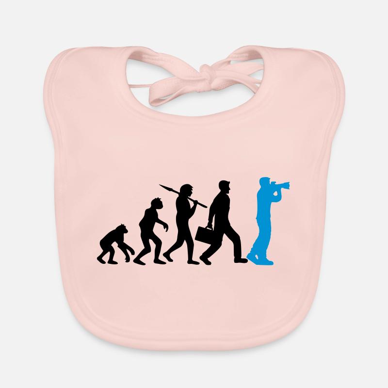 Photographe Caméra Evolution Bavoir bio Bébé
