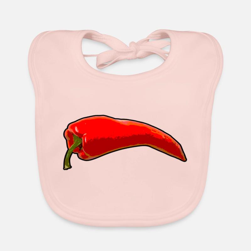 chilli Organic Baby Bibs