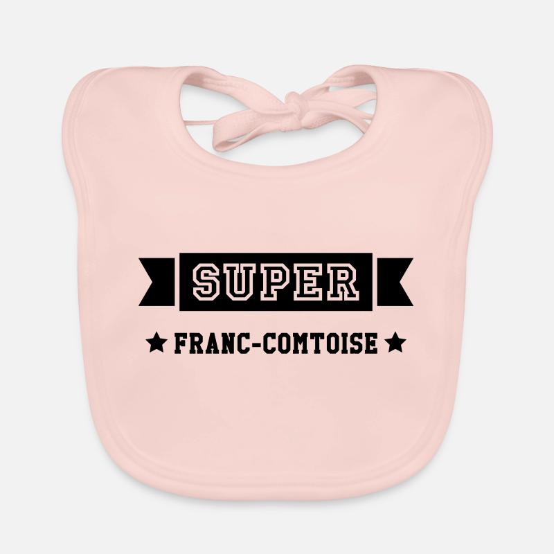 Franche-comté / Franc-Comtois / Franc-Comtoise Bavoir bio Bébé