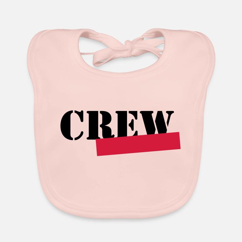 crew member Organic Baby Bibs