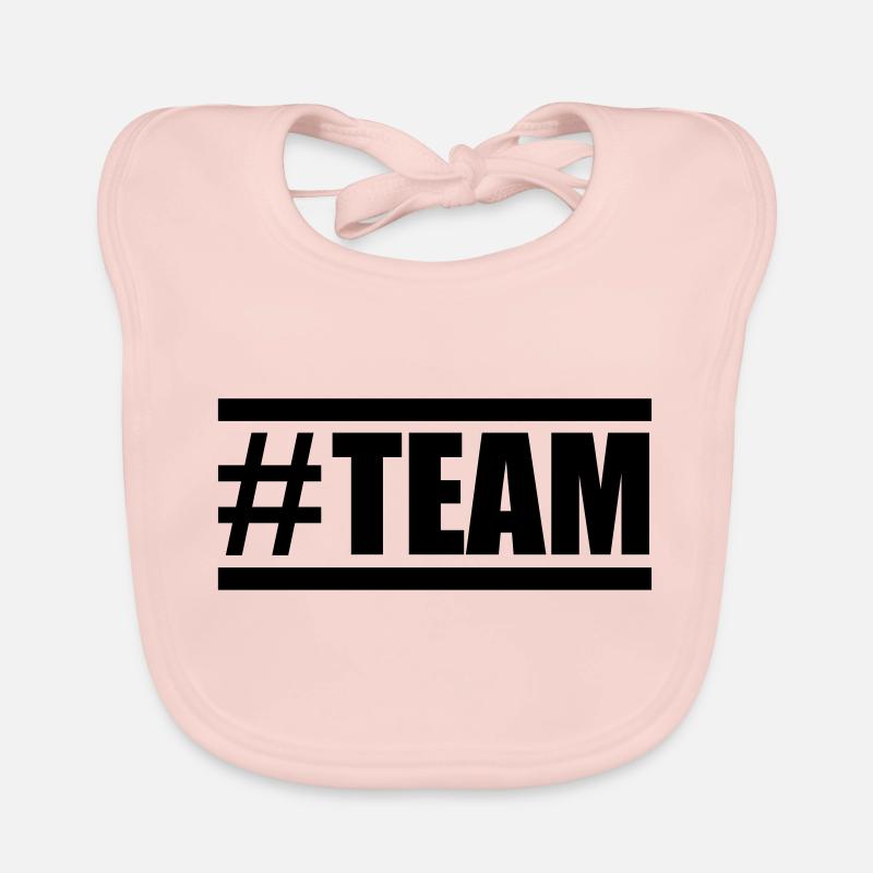 team hashtag Baby Bio-Lätzchen