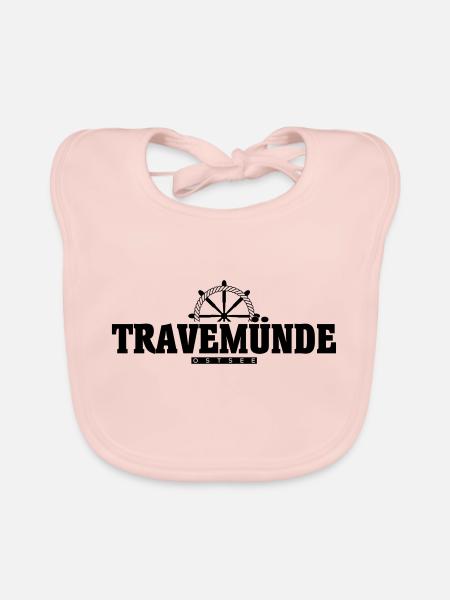 Travemünde - Baby Bio-Lätzchen - Rose