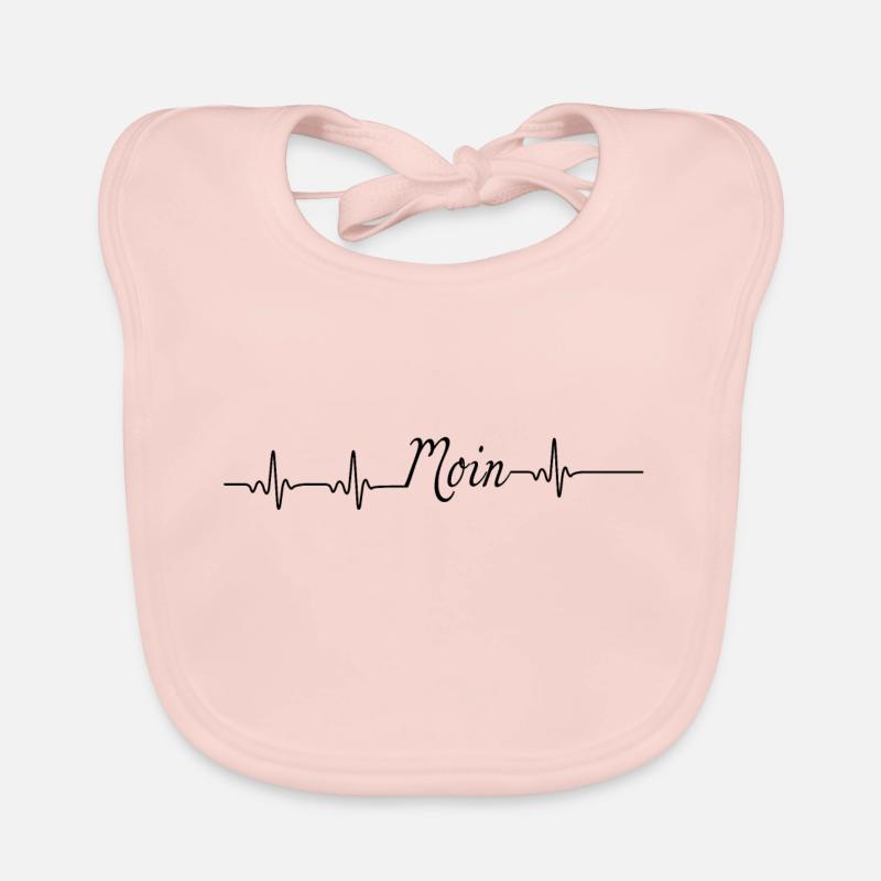 Heartbeat Moin Baby Bio-Lätzchen