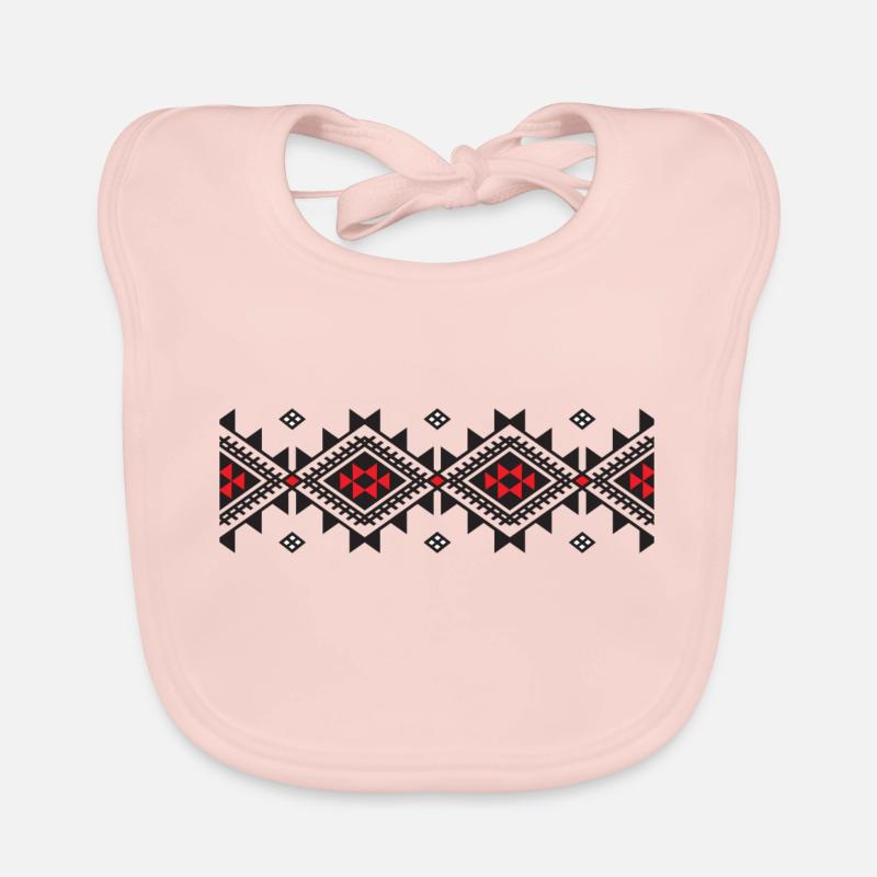 Kabyle Teppichmuster Baby Bio-Lätzchen