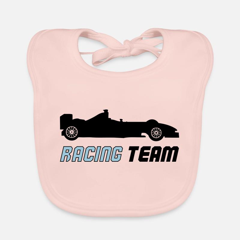 racing team 002 Bavaglino ecologico per neonato