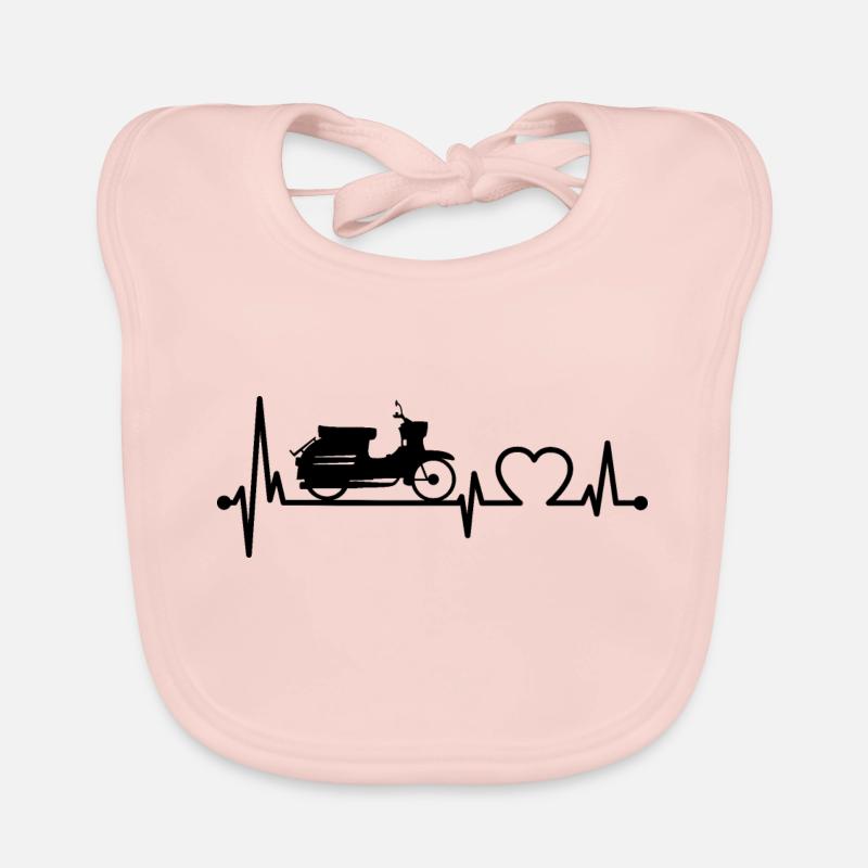 Simson Hirondelle -noir- Bavoir bio Bébé