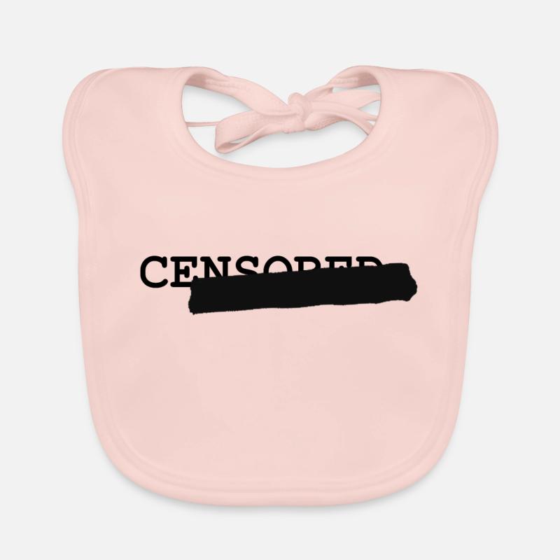 Censored Organic Baby Bibs