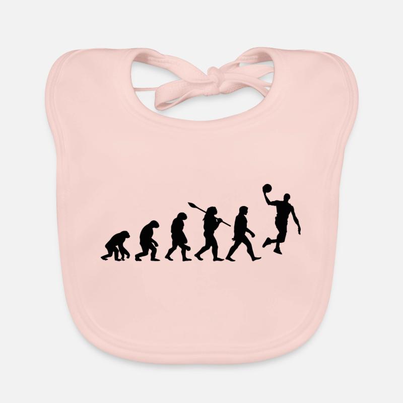 Évolution Du Basket-ball Cadeau Bavoir bio Bébé