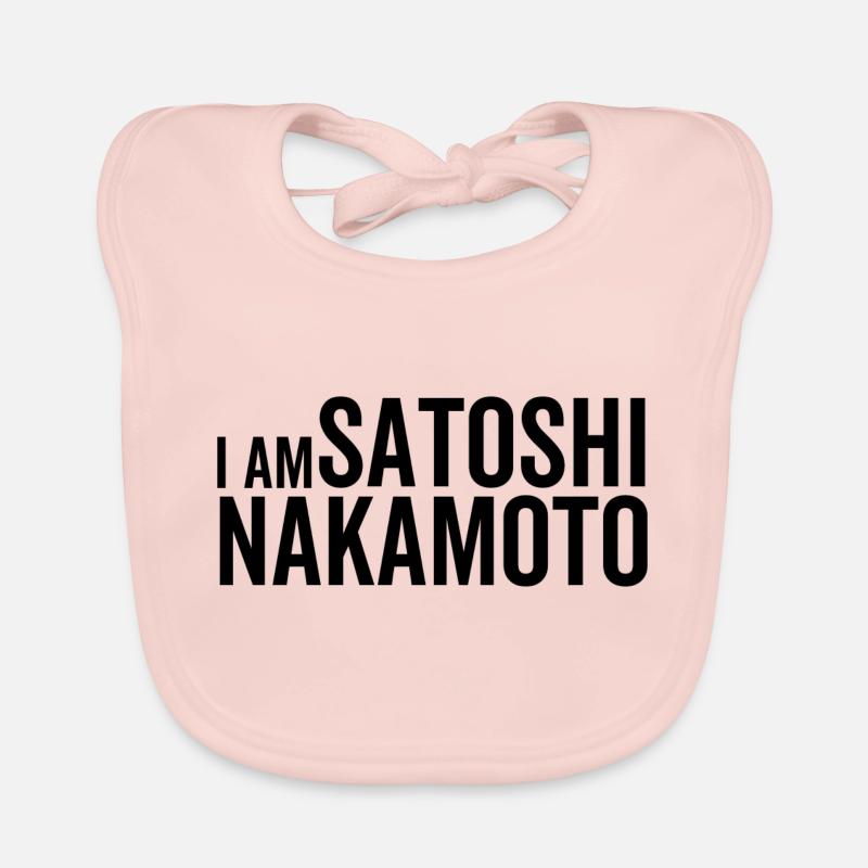 Ich bin Satoshi Nakamoto Baby Bio-Lätzchen