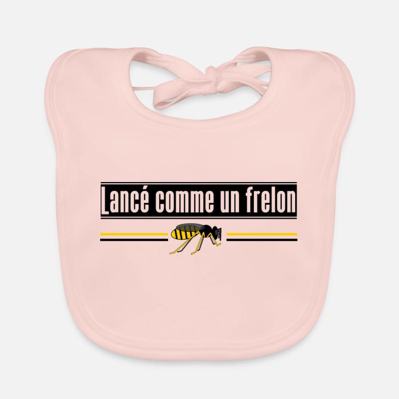 FRELON Bavoir bio Bébé