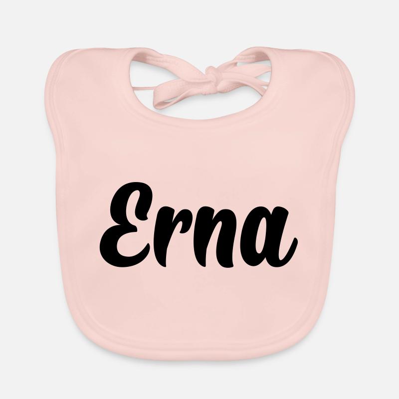 Erna - Baby Bio-Lätzchen - Rose