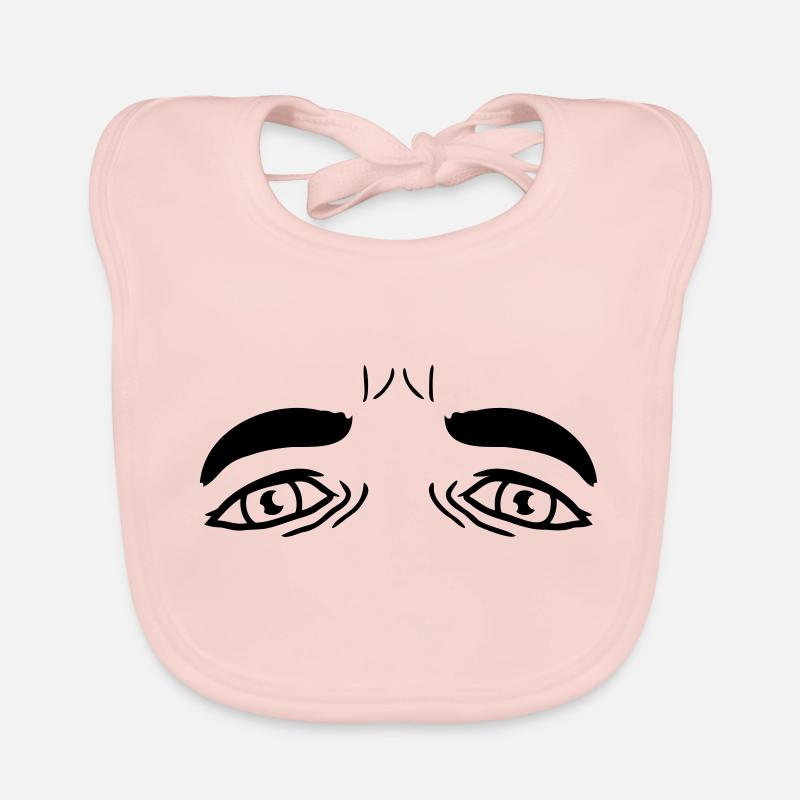 Conception de Crying Sad Eyes Bavoir bio Bébé