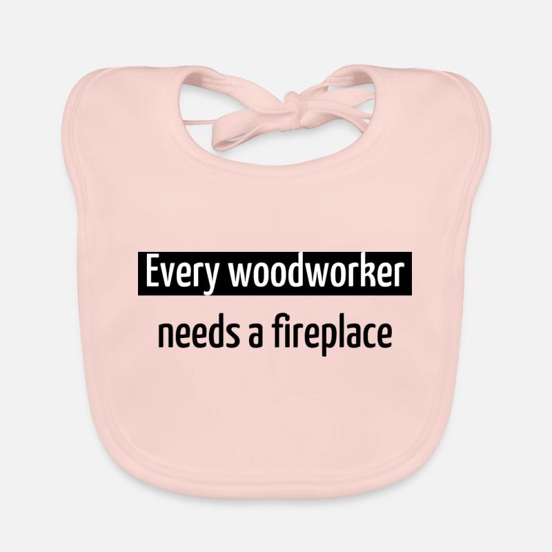 carpenter work tshirts present gift Baby Bio-Lätzchen