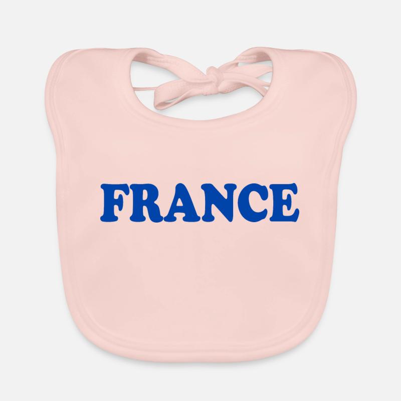 France - Baby Bio-Lätzchen - Rose