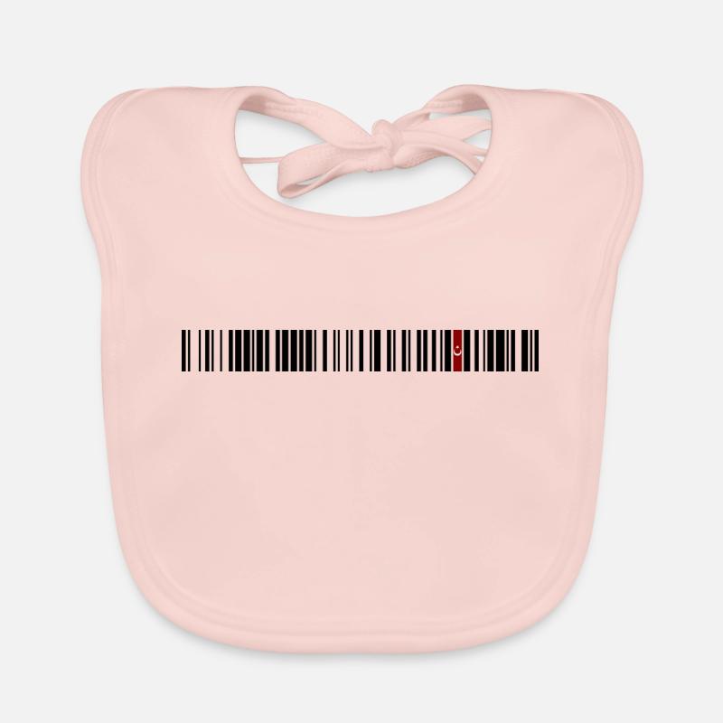 Gümüşhane - Bavoir bio Bébé - rose
