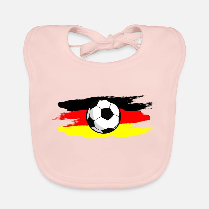Fußball Soccer Baby Bio-Lätzchen