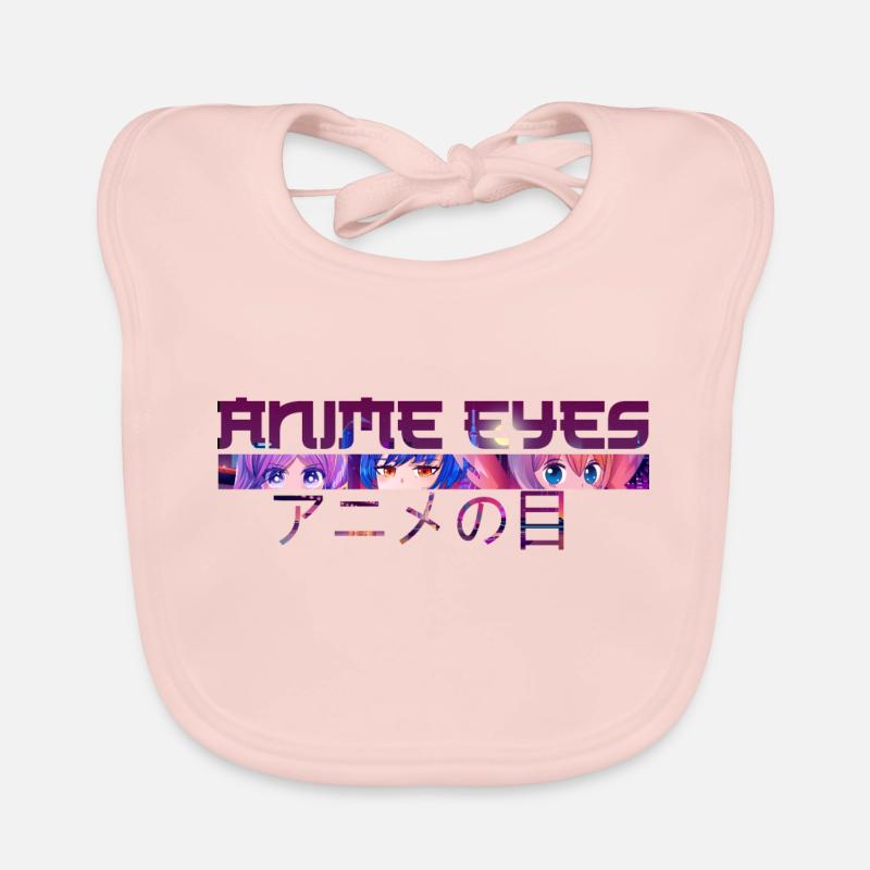 Anime Eyes - Comic - Tokyo Organic Baby Bibs