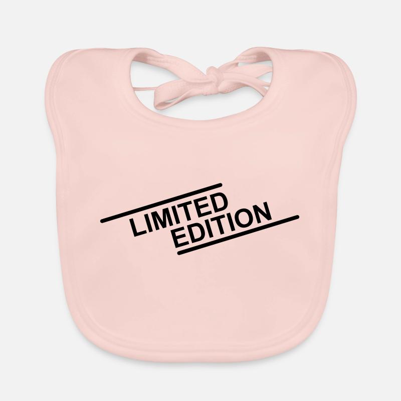 Lettrage en édition limitée Bavoir bio Bébé