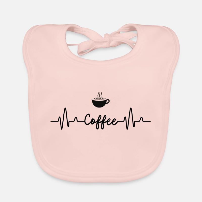Coffee - Baby Bio-Lätzchen - Rose
