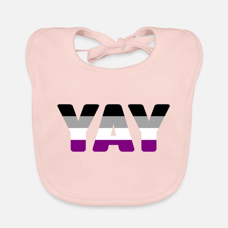YAY Asexual Bavoir bio Bébé