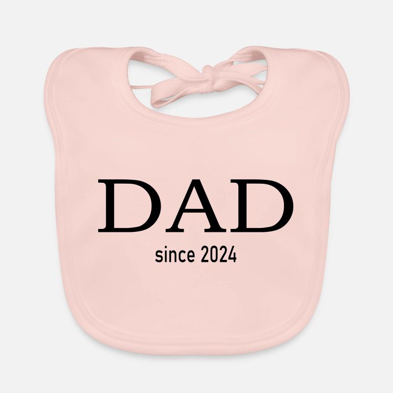 dad since 2024 Baby Bio-Lätzchen