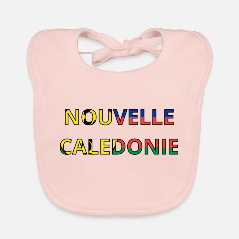 Drapeau Nouvelle-Calédonie Bavoir bio Bébé