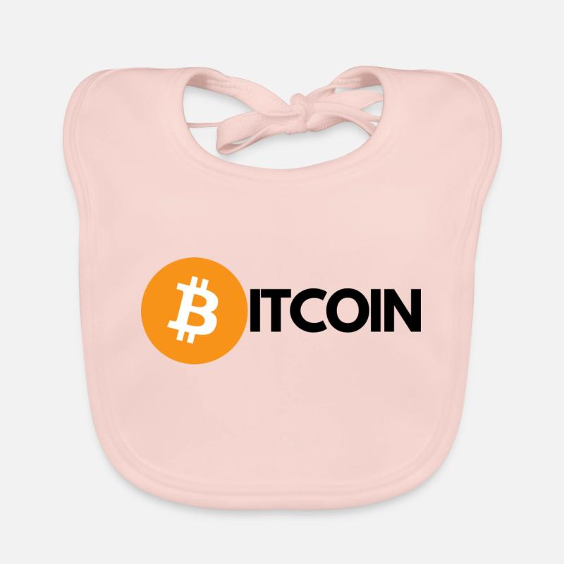 Crypto BITCOIN 1 Organic Baby Bibs