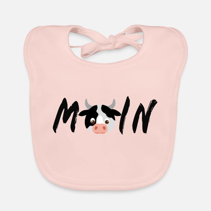 Moin_Schwarz Bavoir bio Bébé