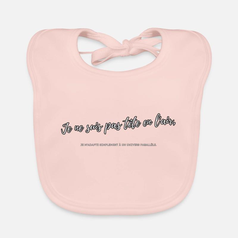 Kopf in der Luft Baby Bio-Lätzchen