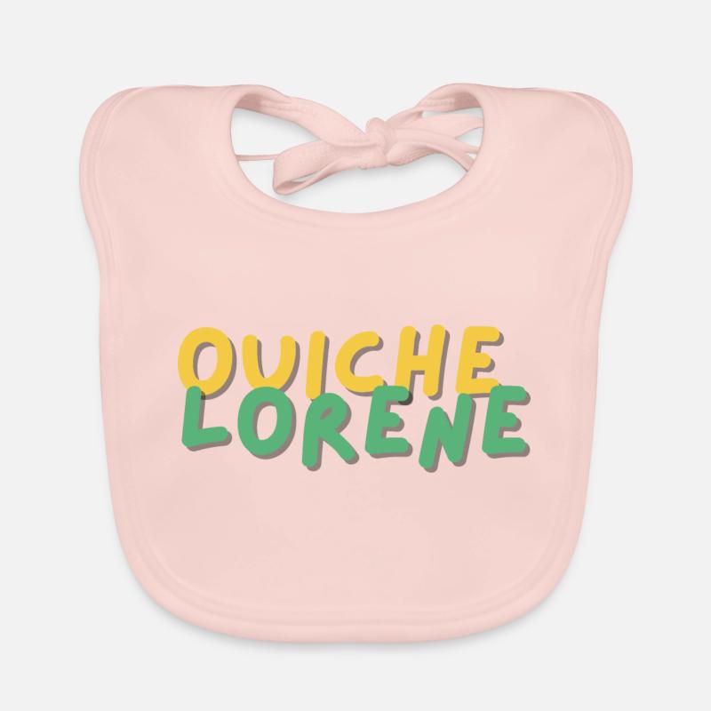 ouiche lorene - Die Essenz der Einfachheit Baby Bio-Lätzchen