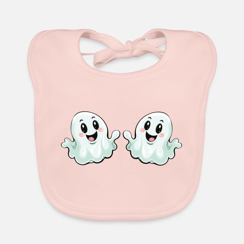 ghosts funny Baby Bio-Lätzchen