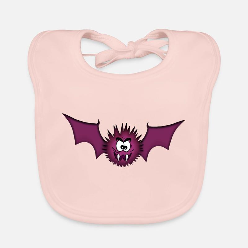 Vampire Bat Organic Baby Bibs