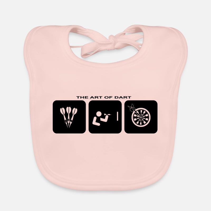 Dart Darten Sport Unterhaltung Freizeit Hobby Baby Bio-Lätzchen