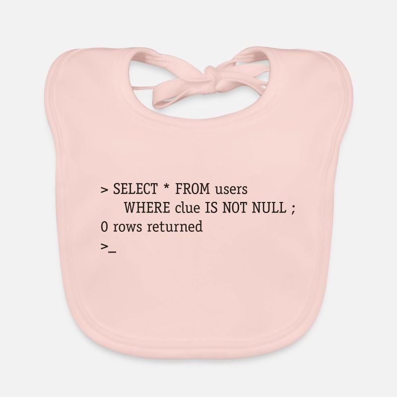 SQL No Clue Organic Baby Bibs