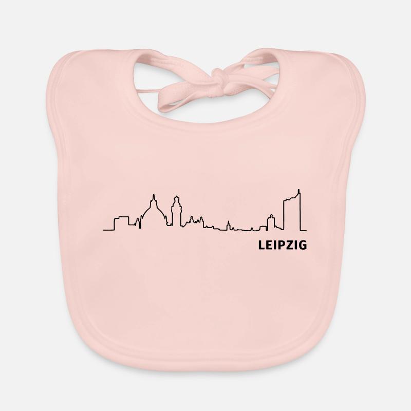 Leipzig - Baby Bio-Lätzchen - Rose
