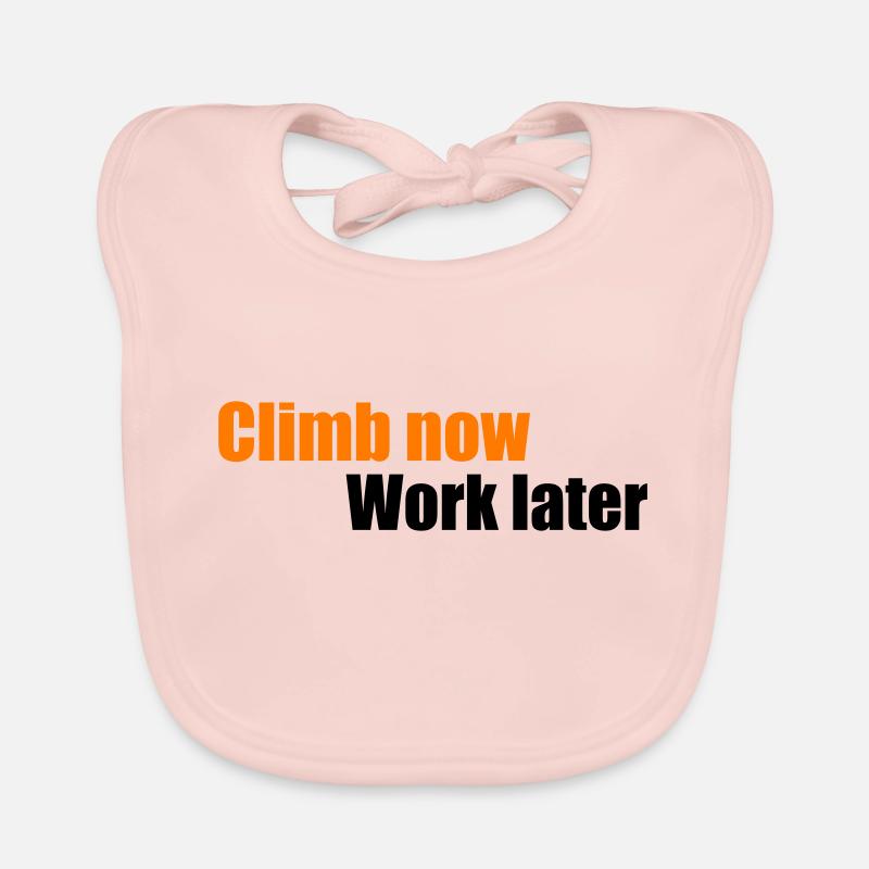 klettern Baby Bio-Lätzchen