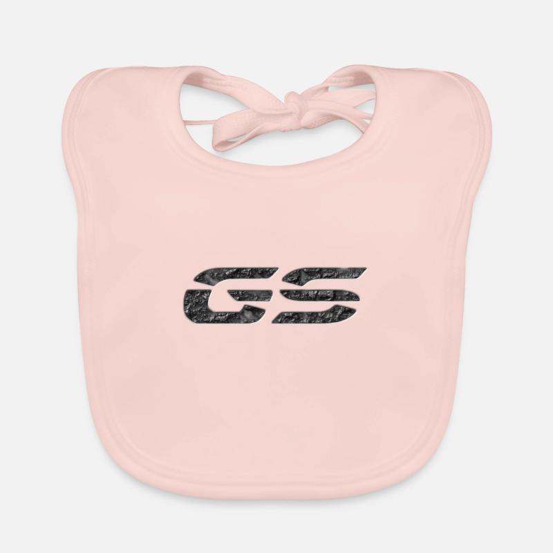 GS - Bavoir bio Bébé - rose
