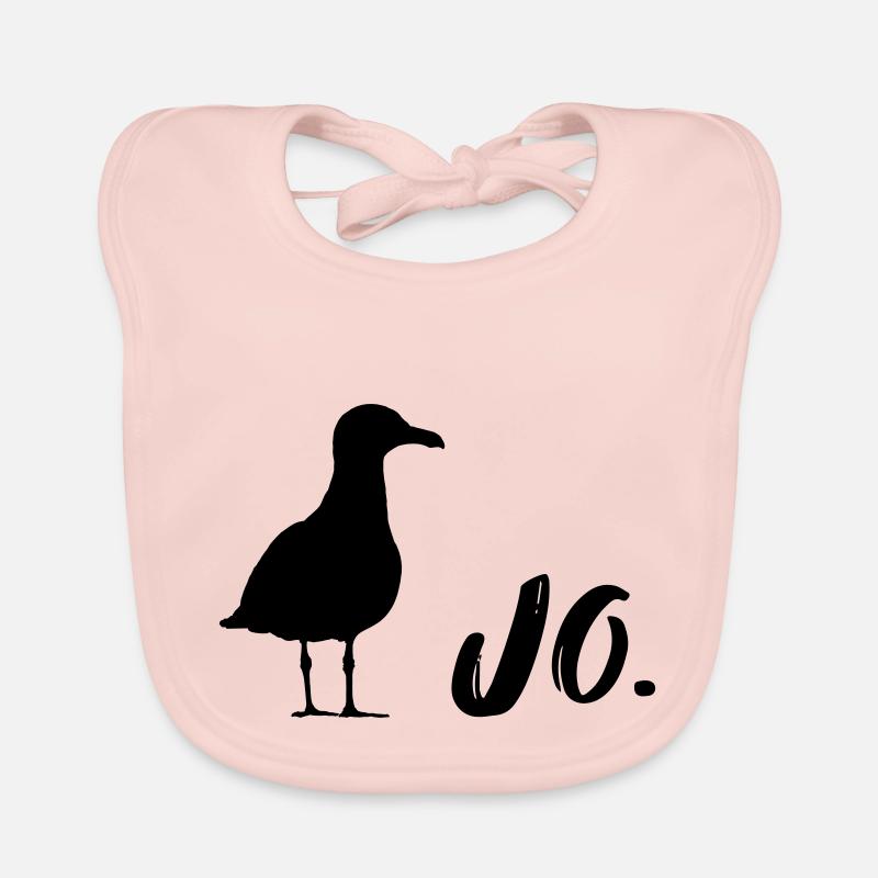 Möwe-stehend Baby Bio-Lätzchen