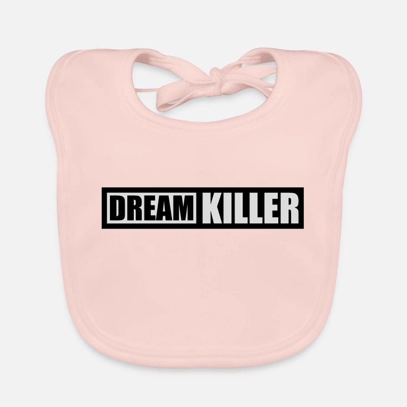 dream killer Pessimisten Zitat Baby Bio-Lätzchen