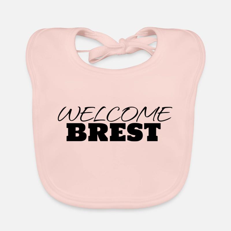 WELCOME BREST Bavoir bio Bébé