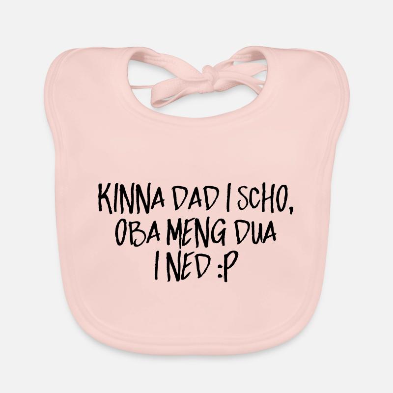 Dialect Austria lettering Bavaria Organic Baby Bibs