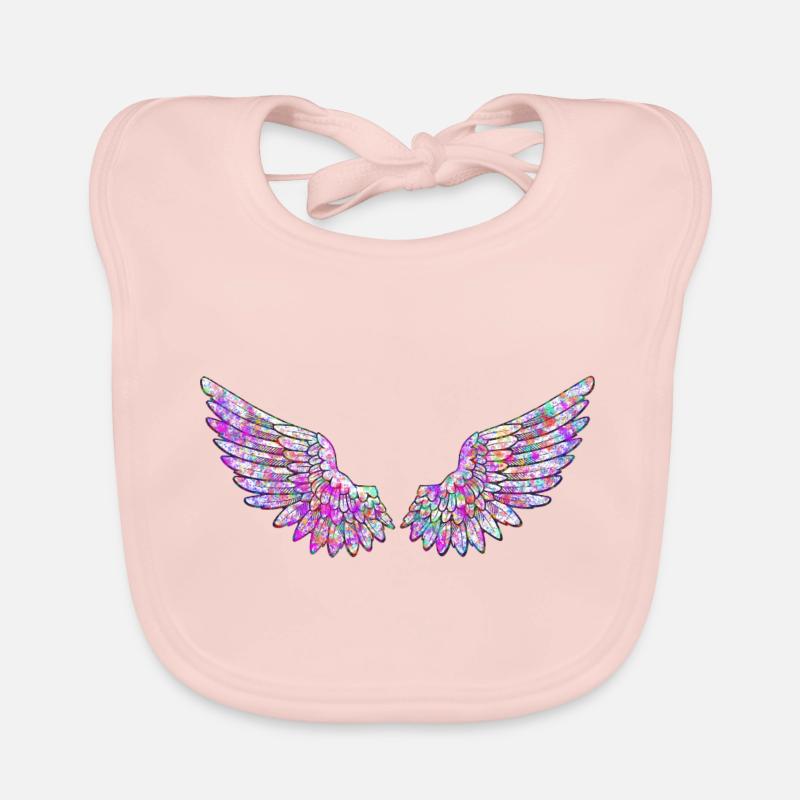 Ailes anges Colour Bavoir bio Bébé
