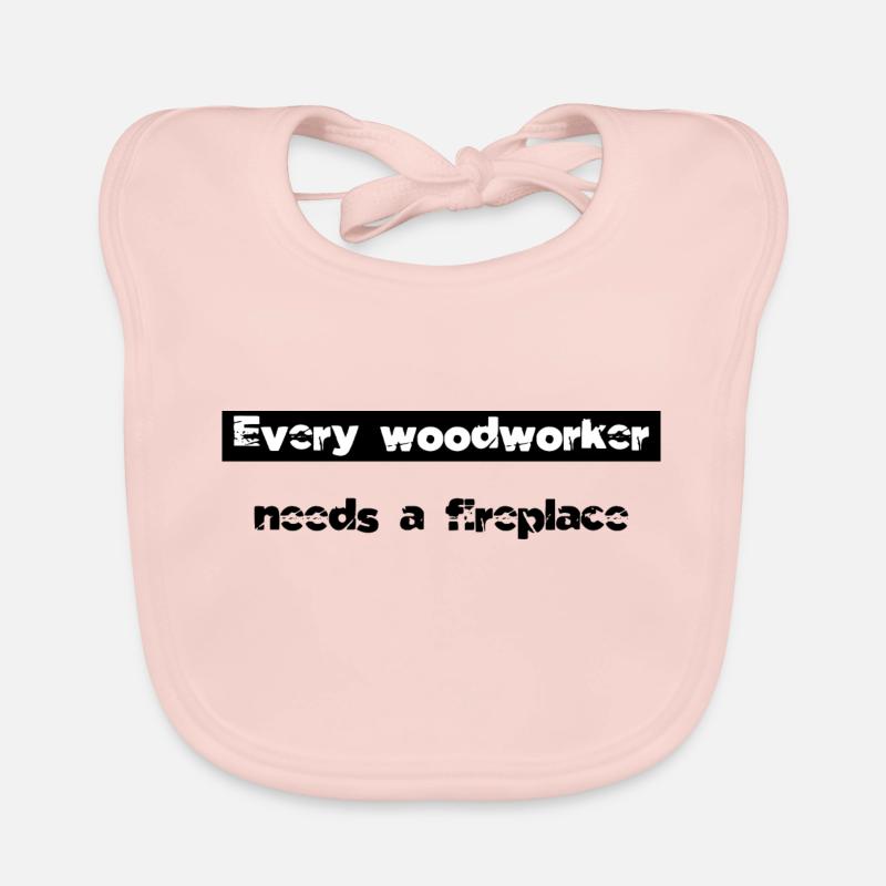 drôle de menuiserie papadesign cadeau d’anniversaire Bavoir bio Bébé