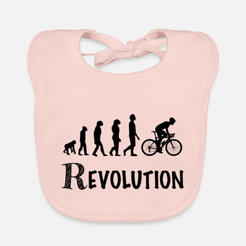révolution course cycliste vélo Bavoir bio Bébé