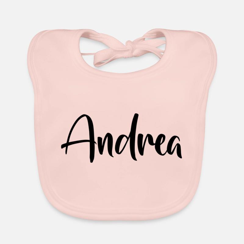 Prénom - Andrea Bavoir bio Bébé