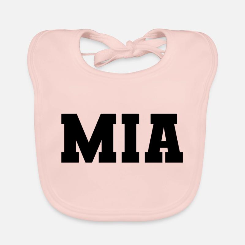 Name - Mia Baby Bio-Lätzchen