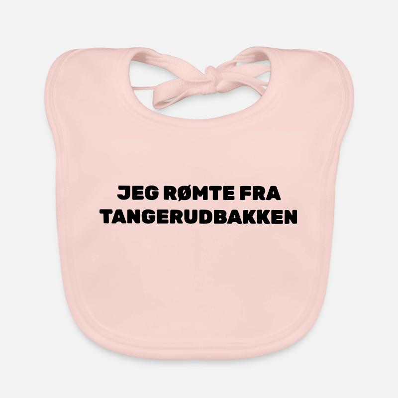 Ich bin vom Tangerud Hill geflohen Baby Bio-Lätzchen