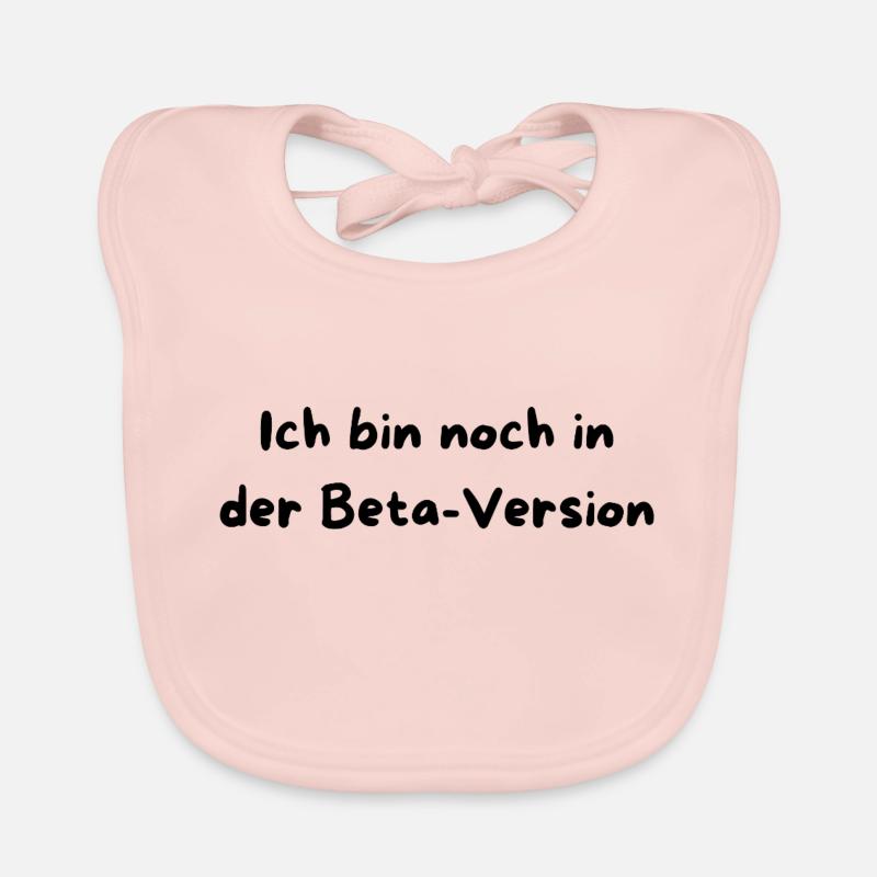 Version bêta - Bavoir bio Bébé - rose