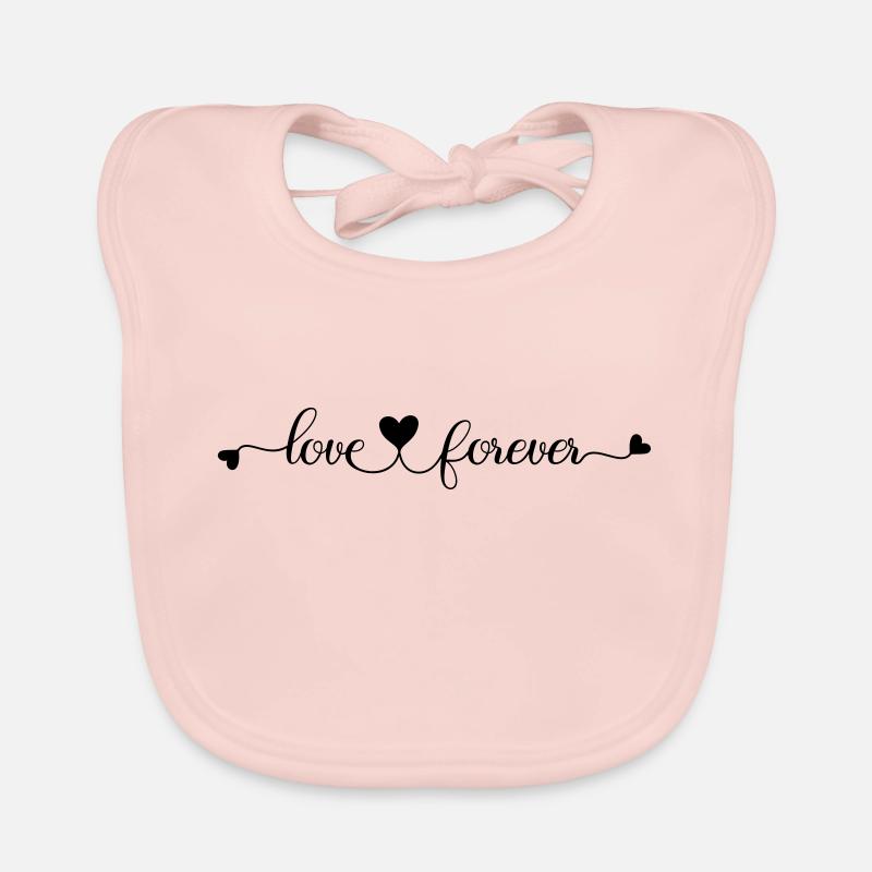 Love Forever Bavoir bio Bébé
