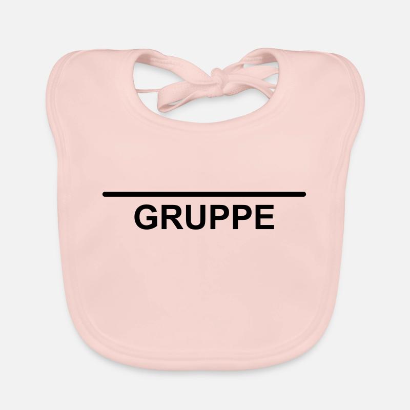 Team Gruppe Vorlage zum selbst gestalten Baby Bio-Lätzchen